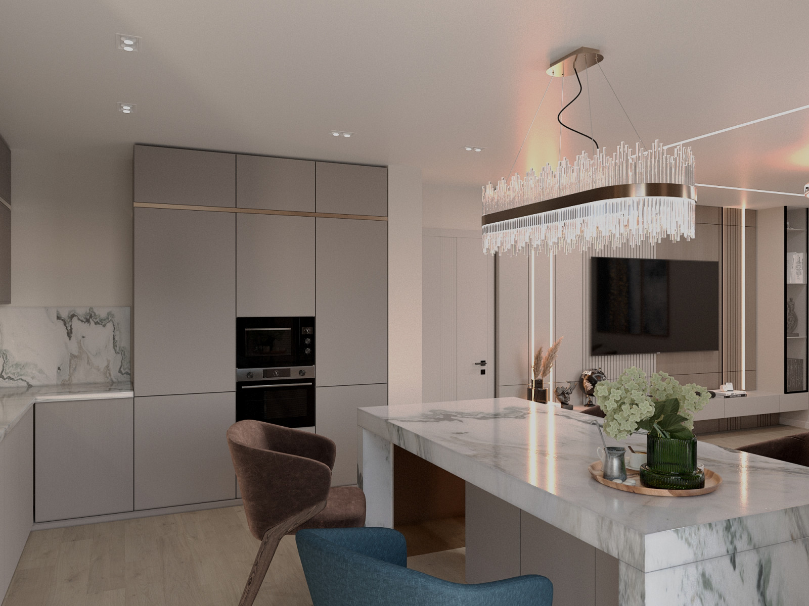 Уютный дом в современном стиле