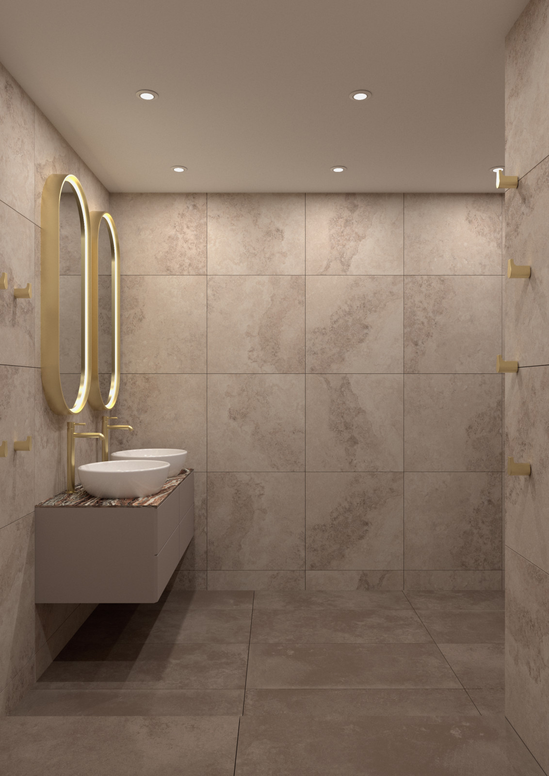 Ванные комнаты.