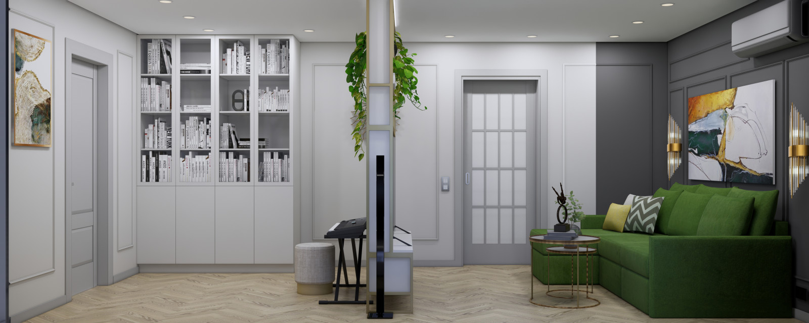 Трешка без перепланировки с газом для семьи с малышом