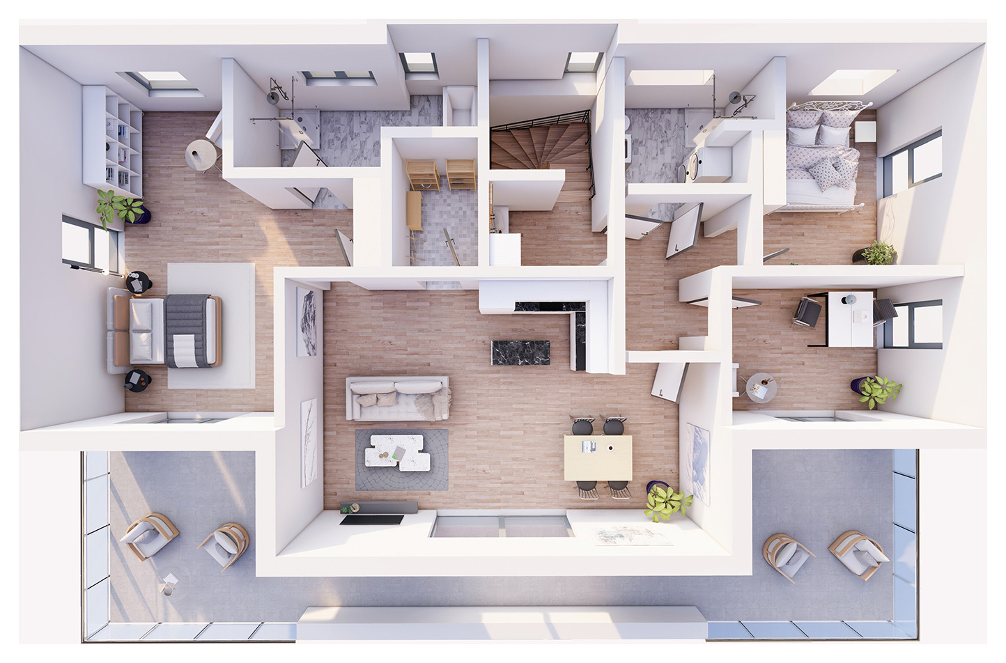 3D-Grundriss
