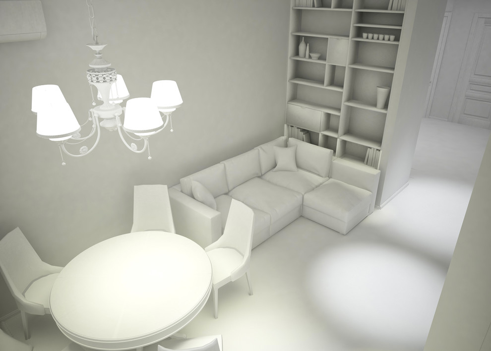 Проект 4х  комнатной квартиры в г.Уфа по ул.Космонавтов(в работе)