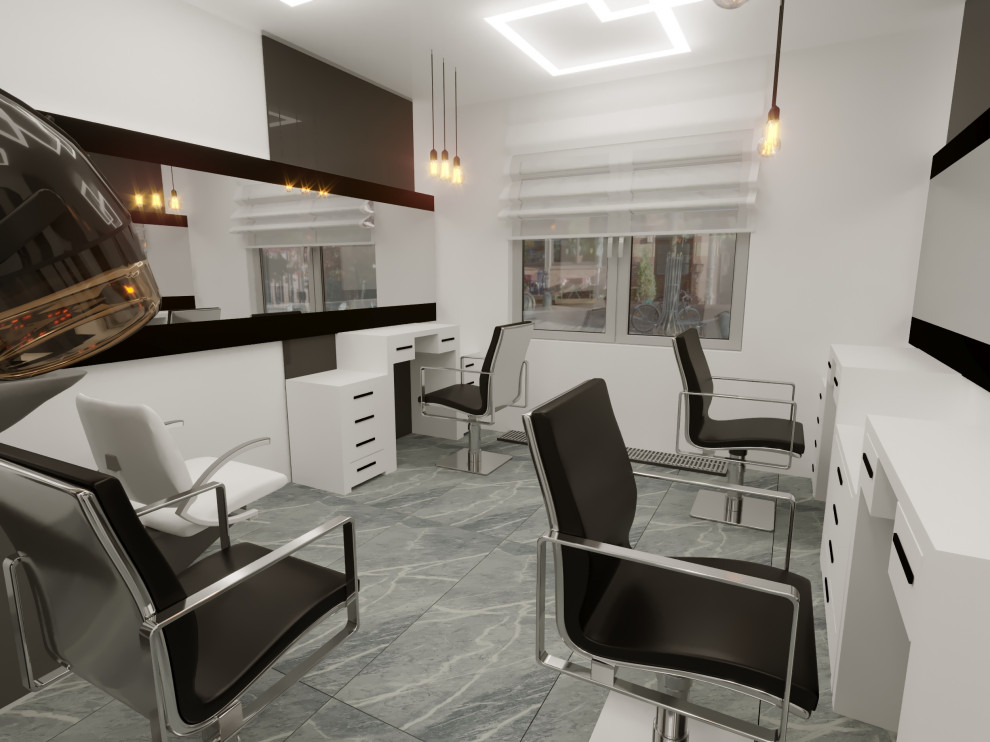 Дизайн проект салона красоты в Голубом