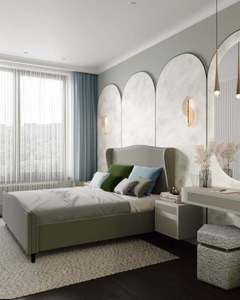 Обложка проекта: Спальня для молодой девушки Жк The One