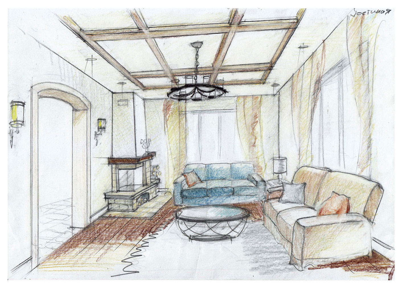 Солнечный берег Икшенского водохранилища