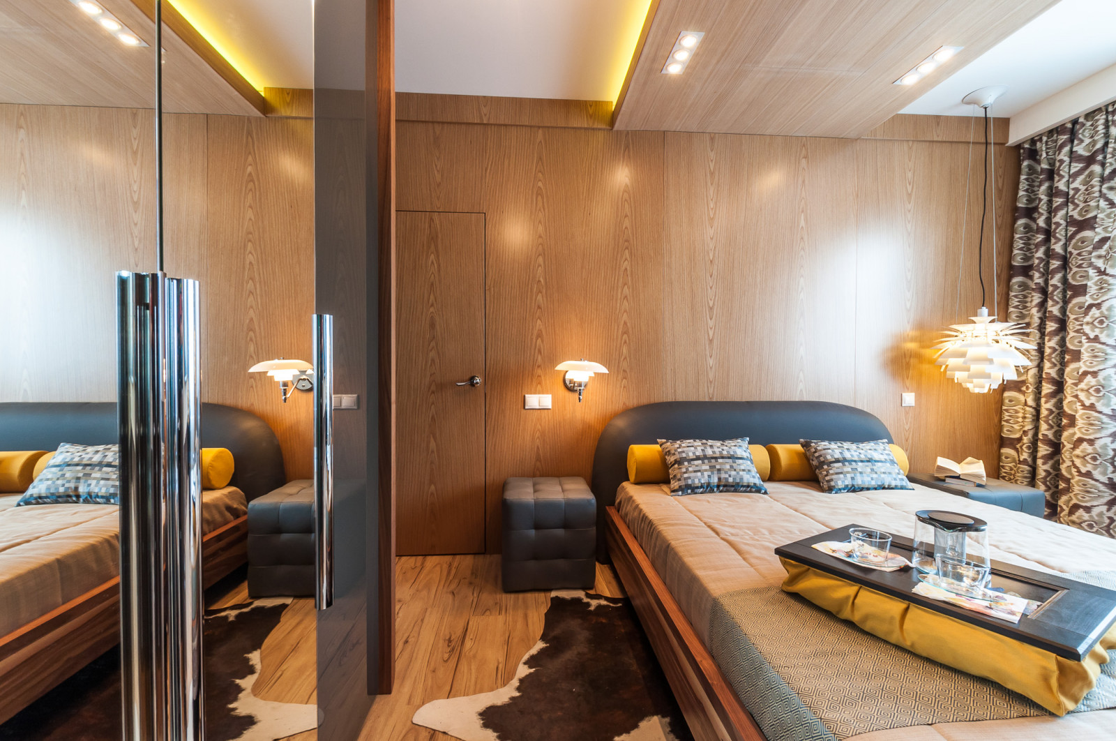 Спальня в скандинавском стиле