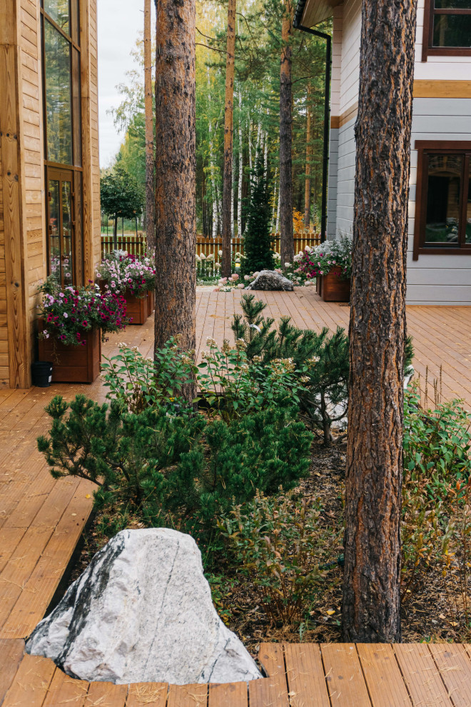 Сад в скандинавском стиле