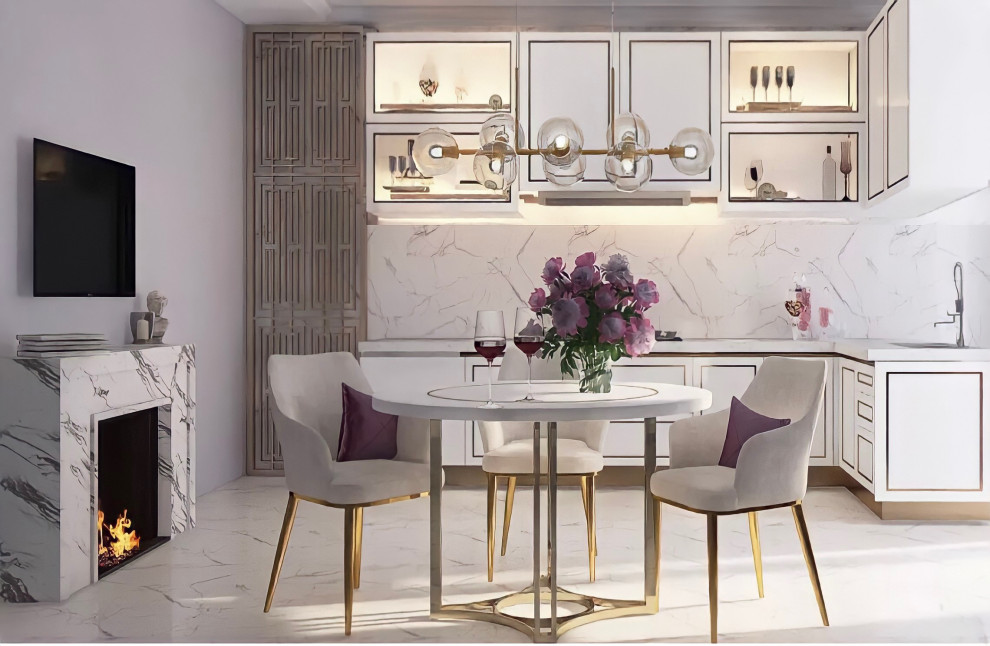 Обложка проекта: Квартира в Москве для молодой девушки