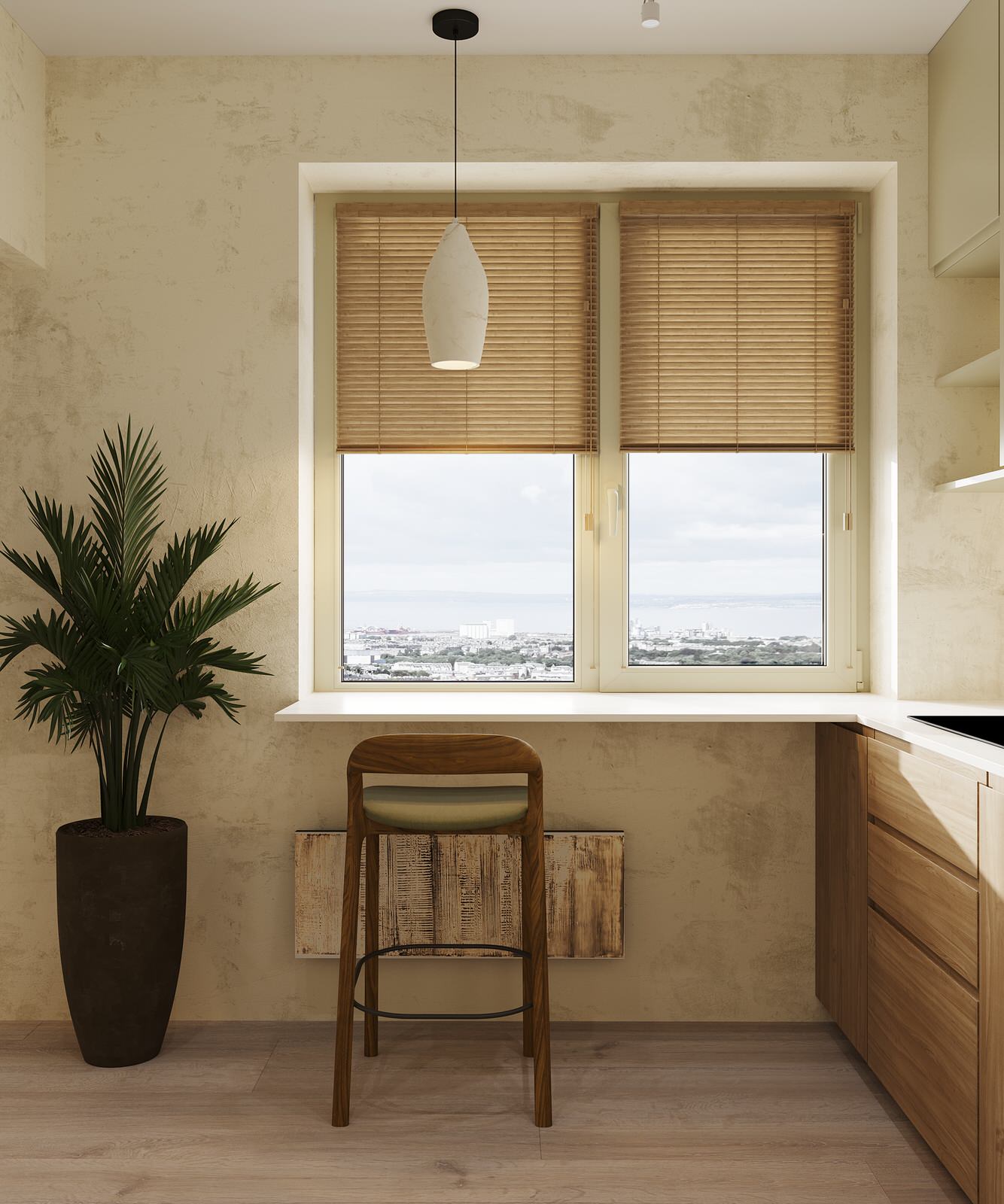 кухня- гостиная