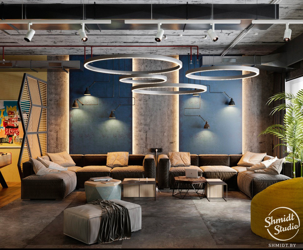 Проект офиса "WARGAMING OFFICE", Минск, 300м.кв