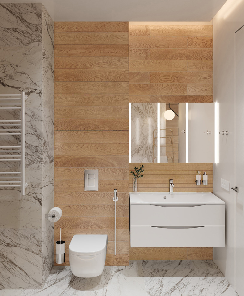 СВЕТЛЫЙ ИНТЕРЬЕР В ЖК ДОНСКОЙ ОЛИМП