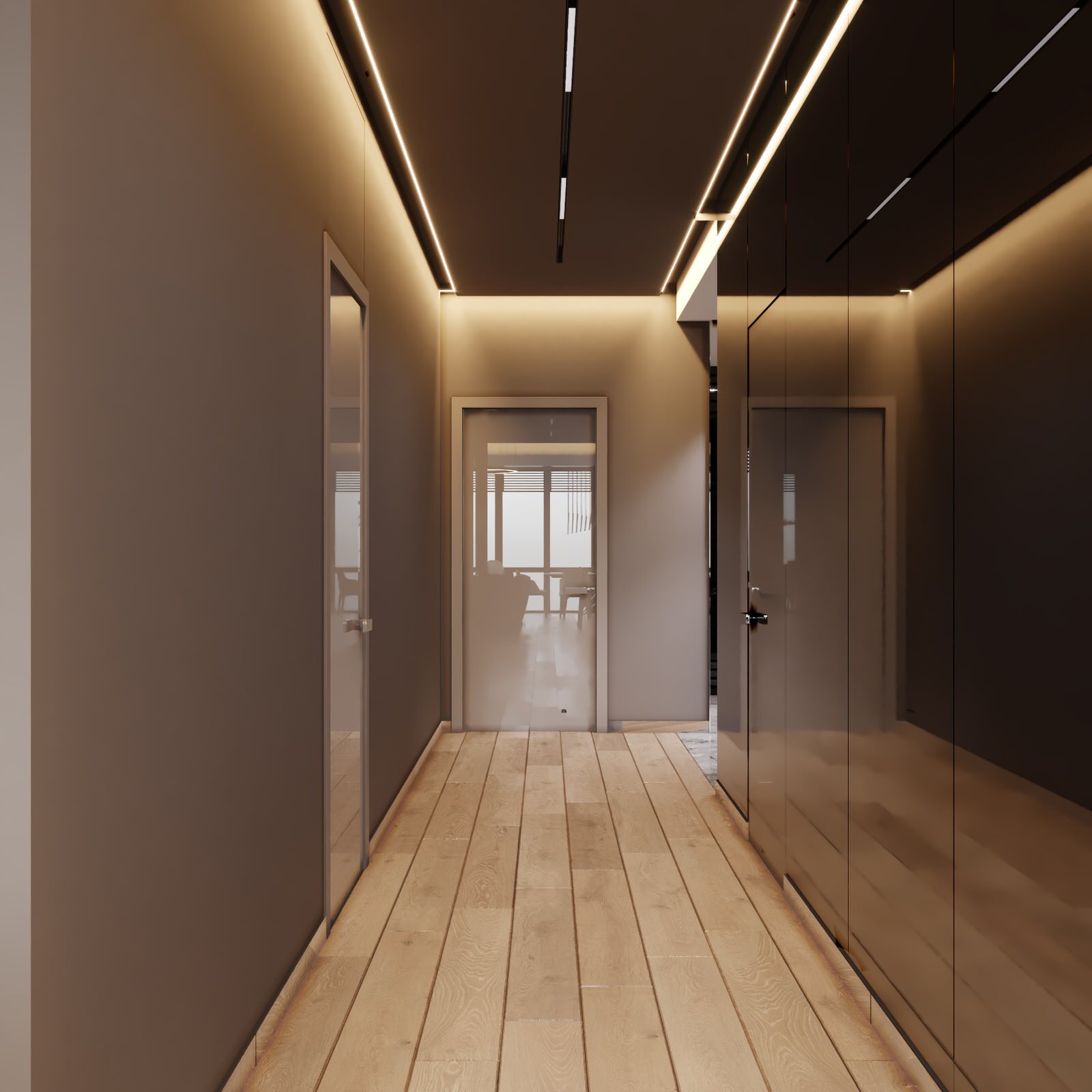 Дизайн интерьера квартиры 120 кв.м. в ЖК "Плазма"