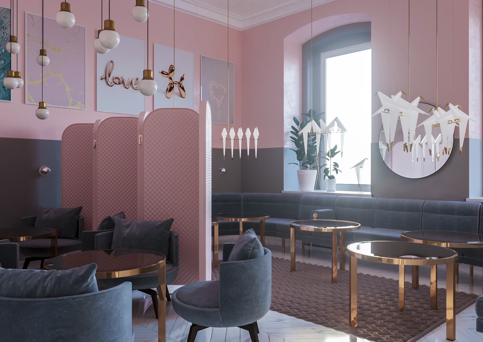 Restaurant_008_визуализация детской комнаты для ресторана "Джульетта" г. Спб
