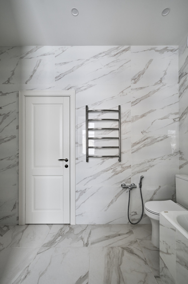 Белые Кантри в классическом интерьере