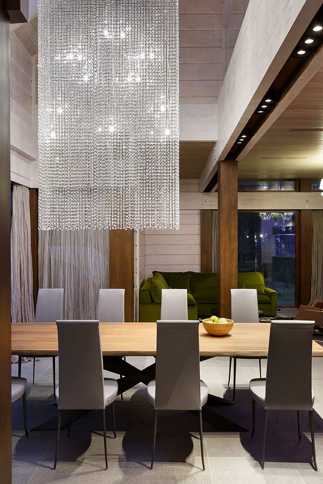 Загородный дом в Рощино. Фотографии.