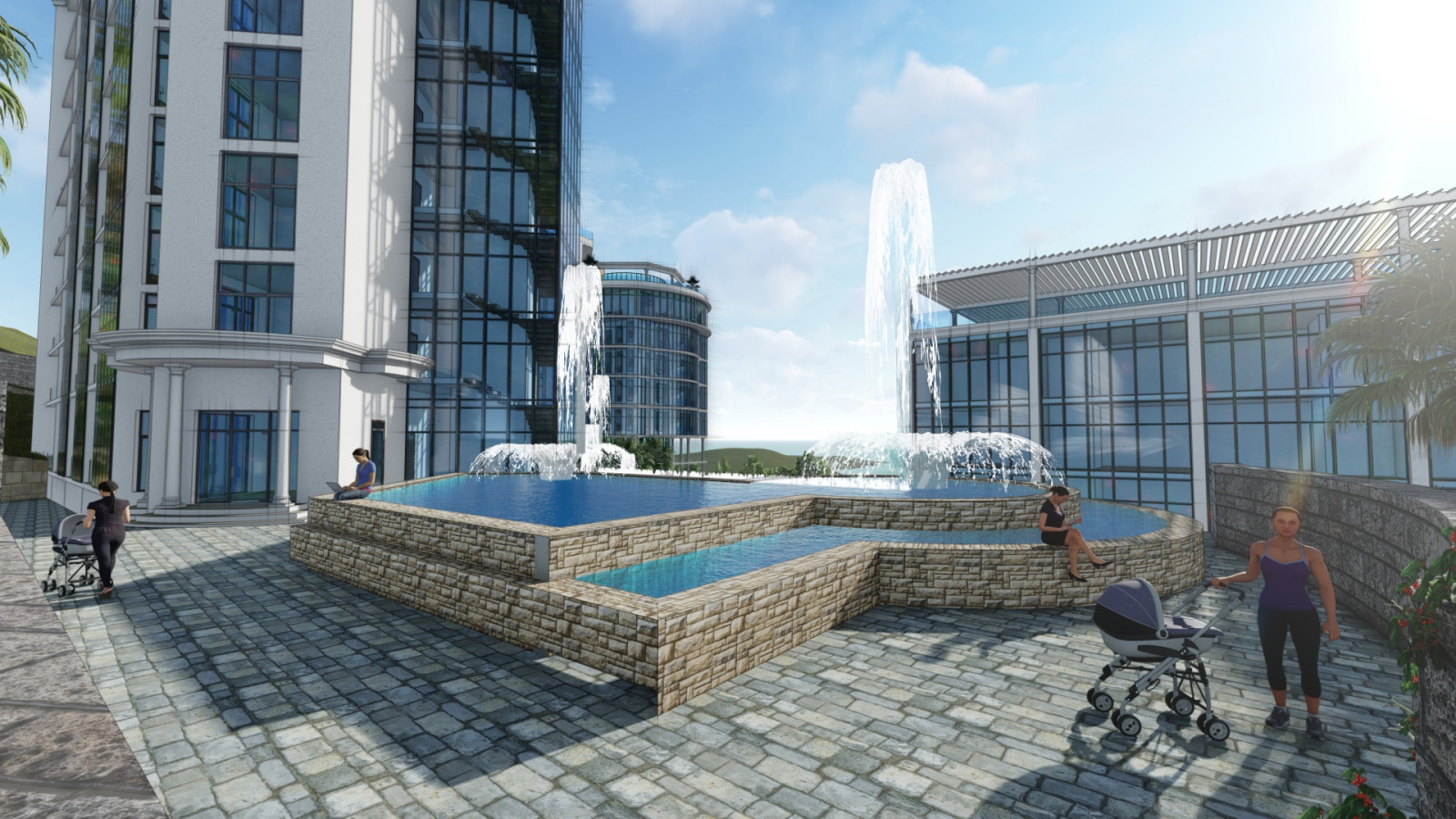 Эскизный проект развития санатория "Кудепста"