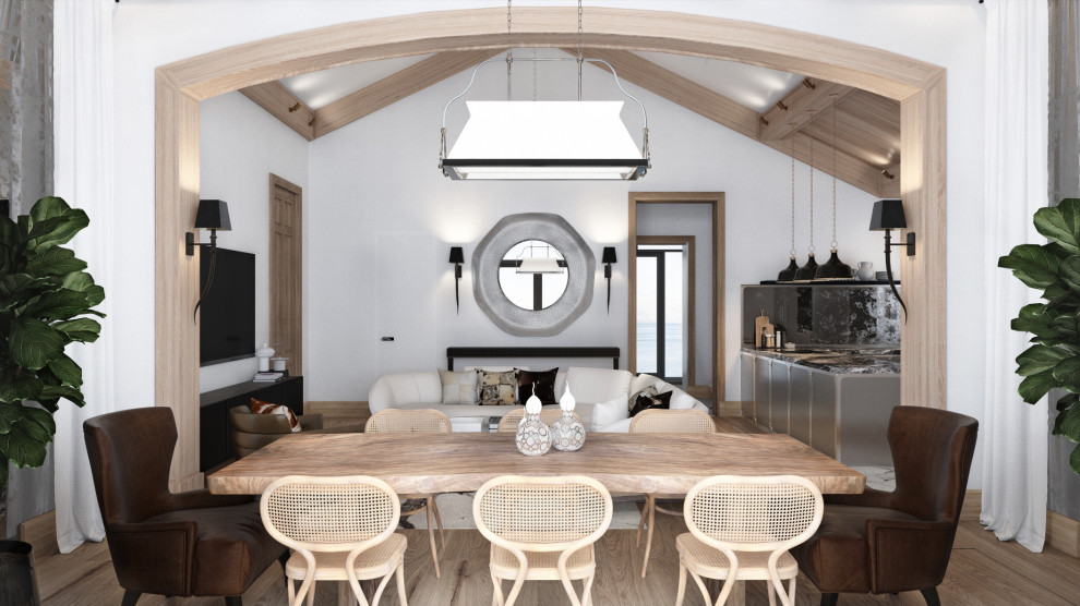 Интерьер курортного коттеджа