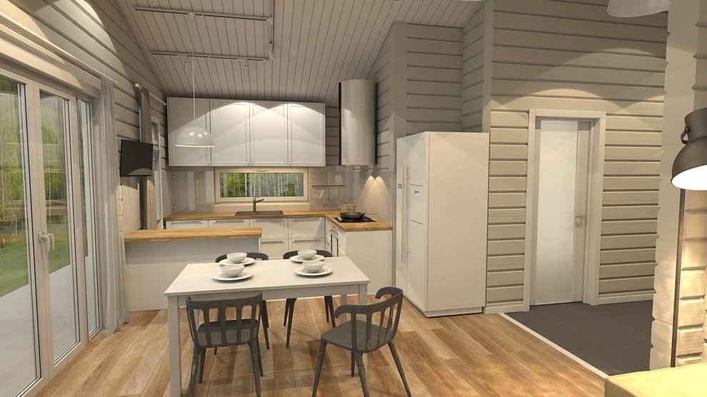 Обложка проекта: Коттедж в Скандинавском стиле 2016