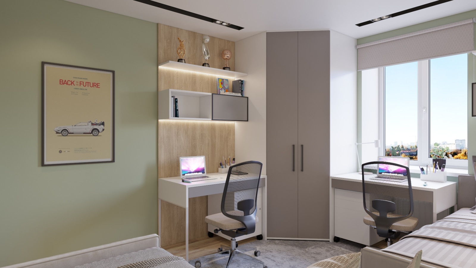 Дизайн трехкомнатной квартиры Днепр