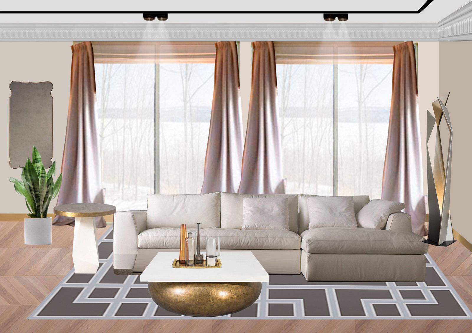 Коллаж для проекта Ольги Луис