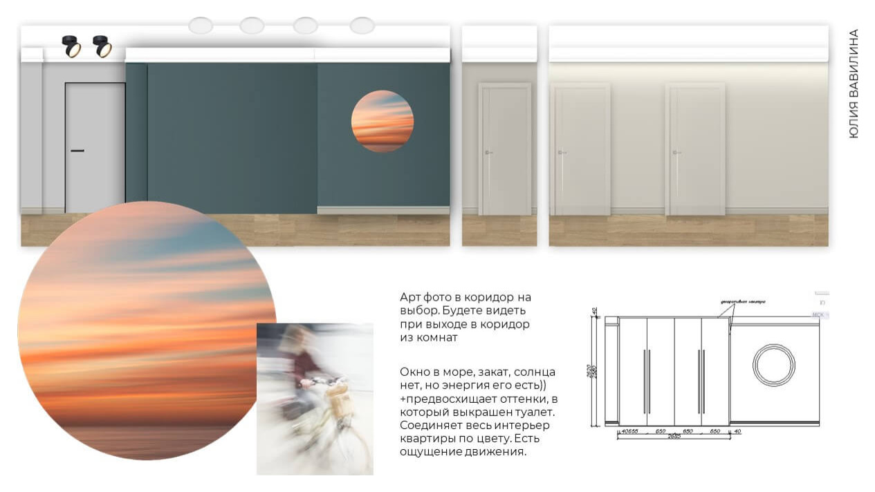 Декорирование частных квартир. Разные проекты