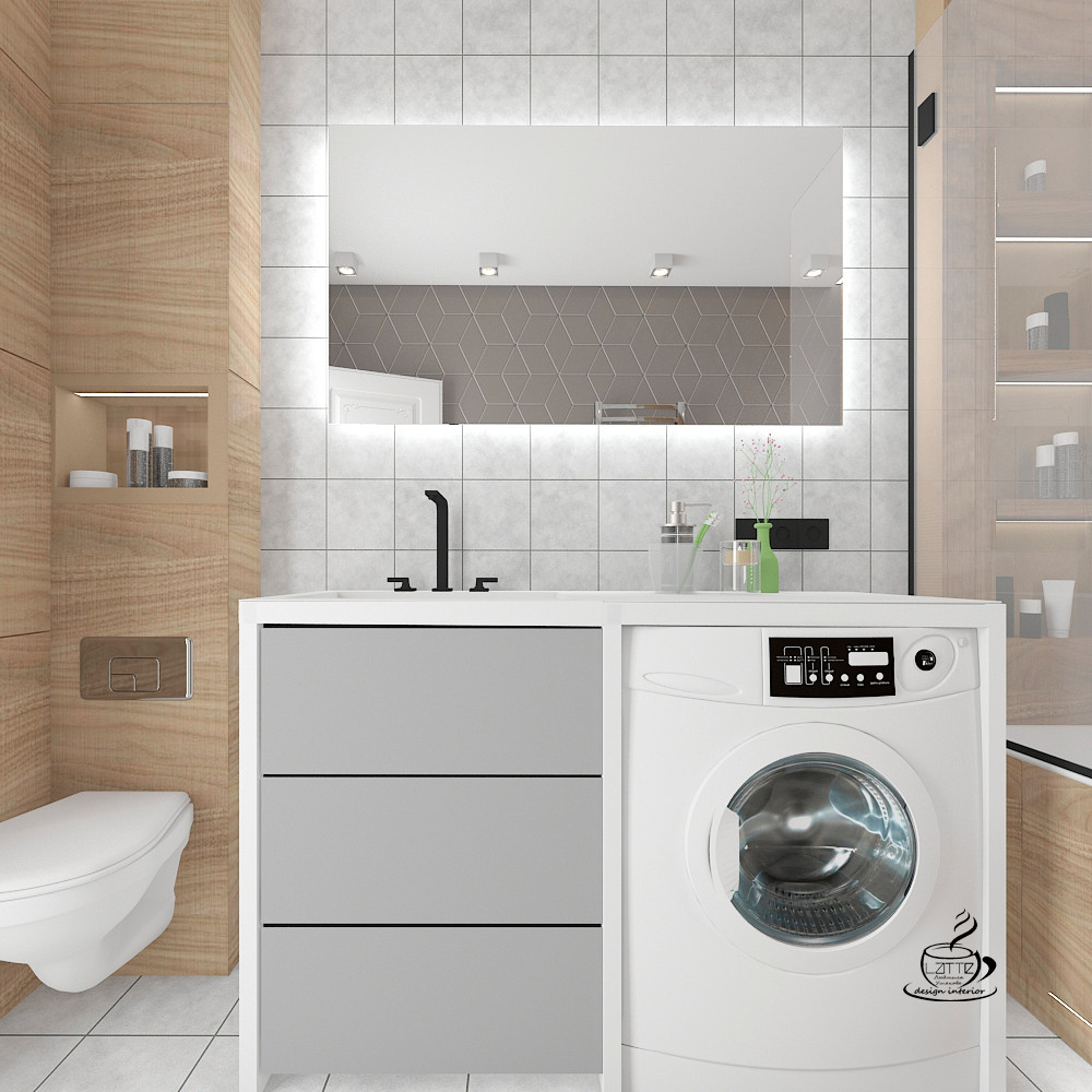 Обложка проекта: Дизайн санузла 6 кв.м