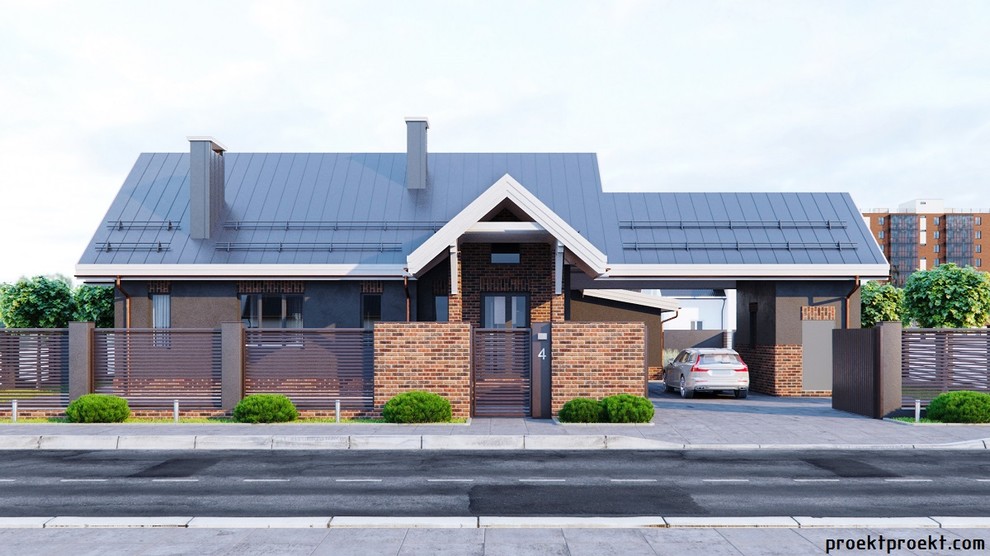 Одноэтажный дом