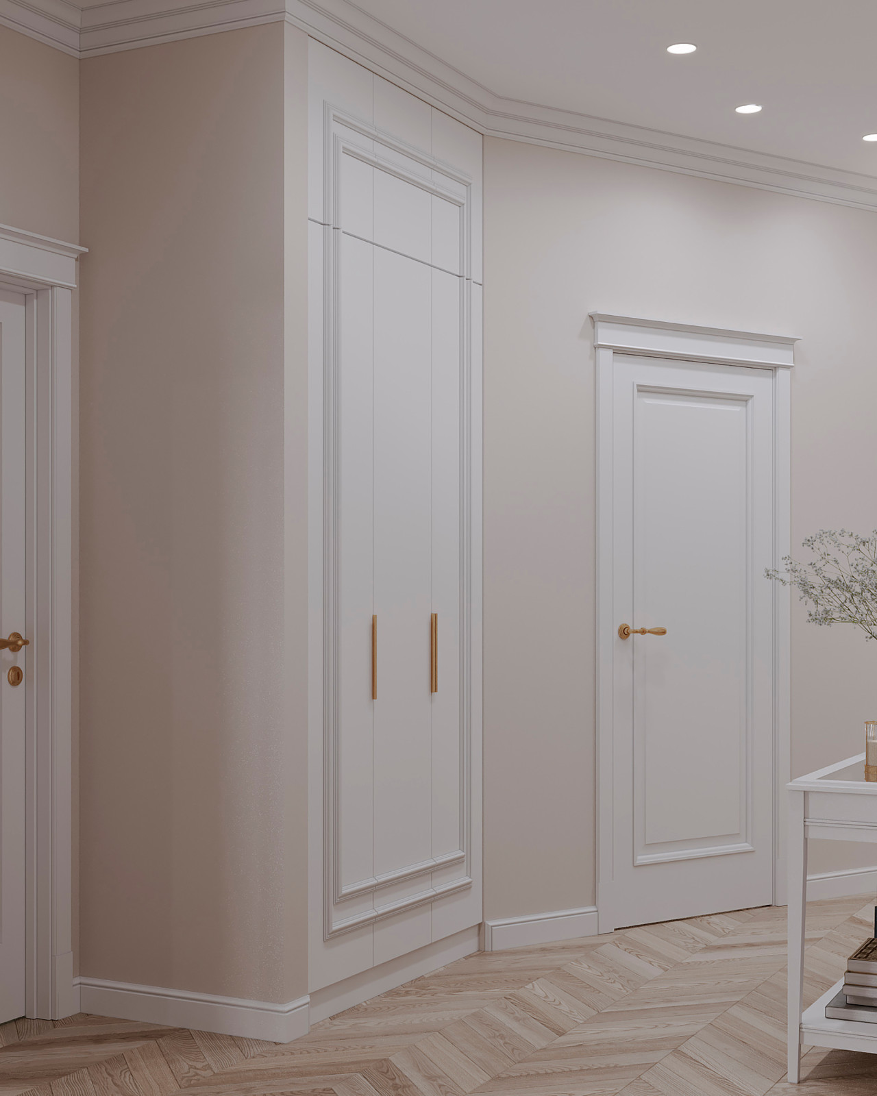 Двухкомнатная квартира в современной классике