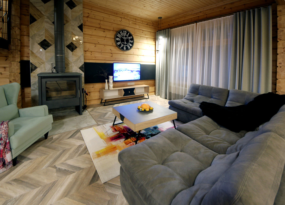 Геометрия. Дерево. Листья.