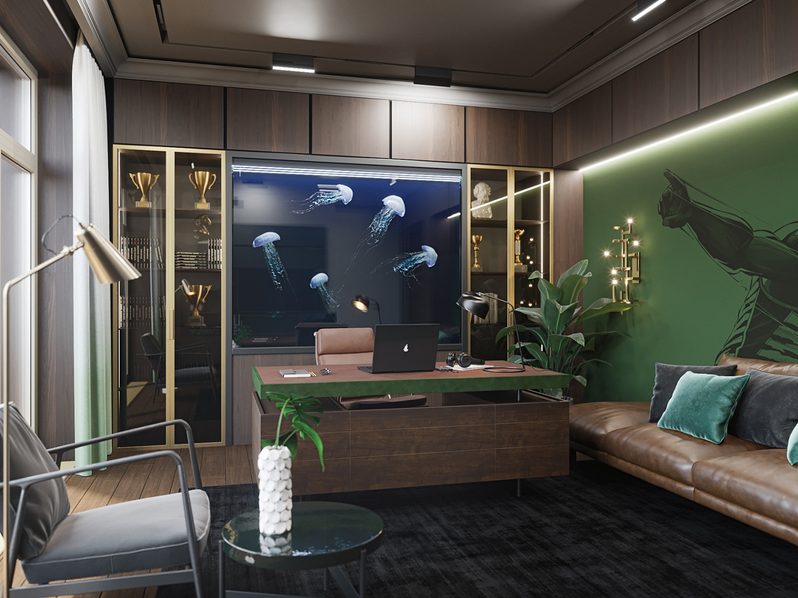 Кабинет. Таунхаус в ЖК "Парк Авеню"