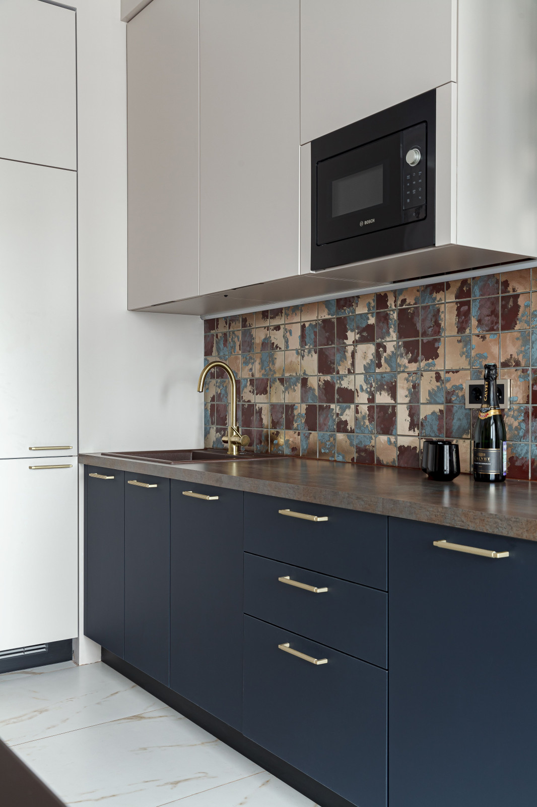 Квартира с золотом