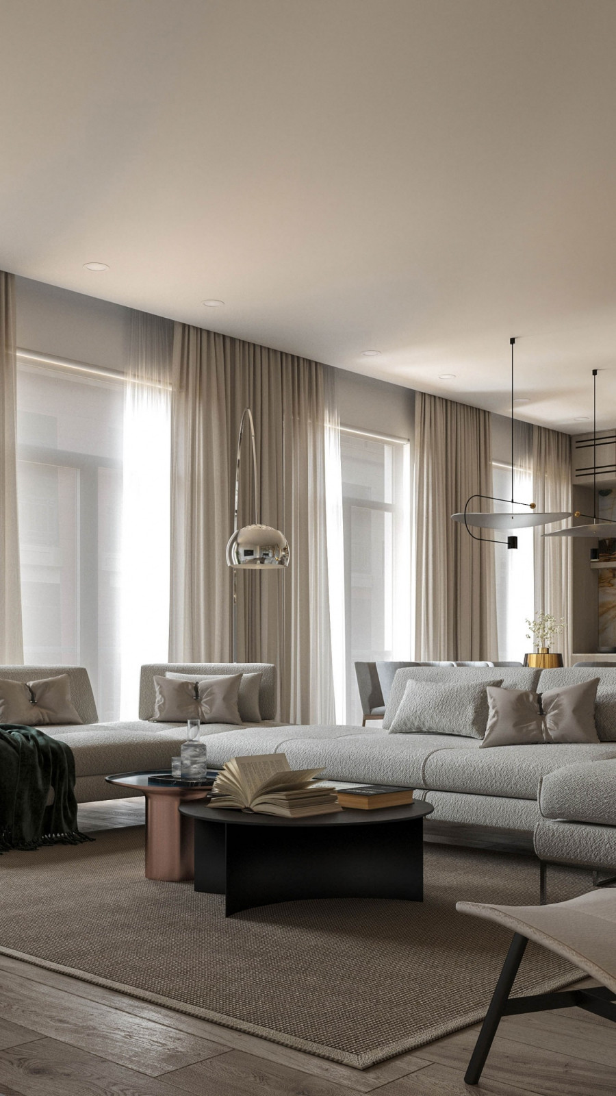 Дизайн загородного дома. Современный стиль.