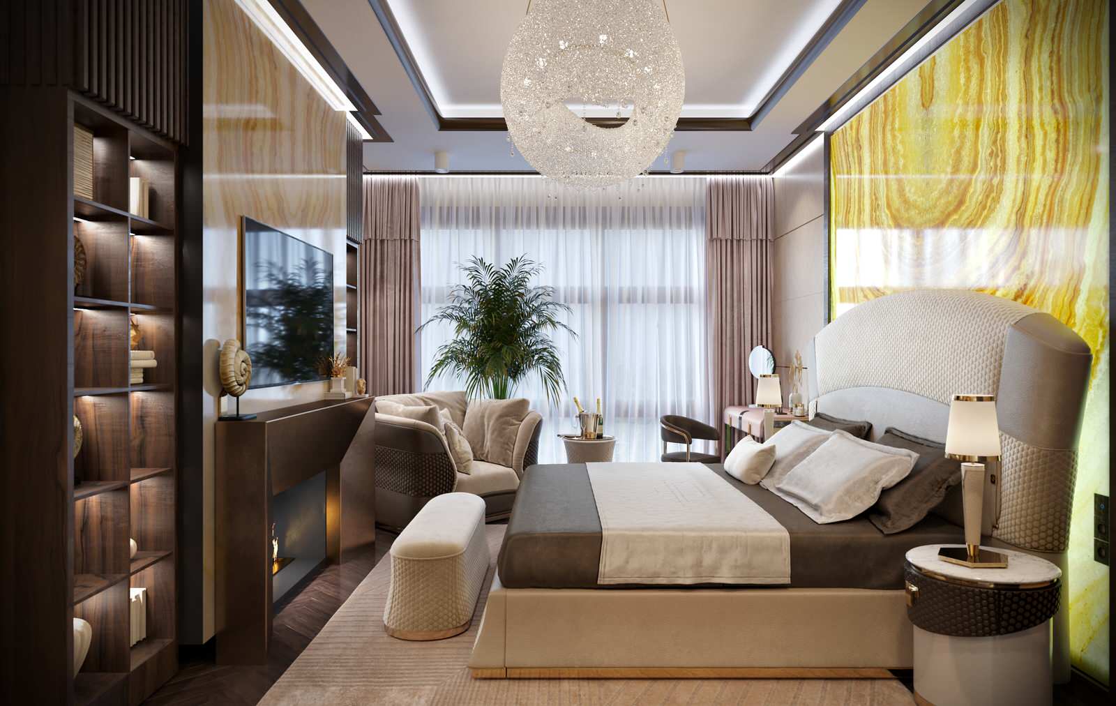 Спальня "Янтарные бусы"