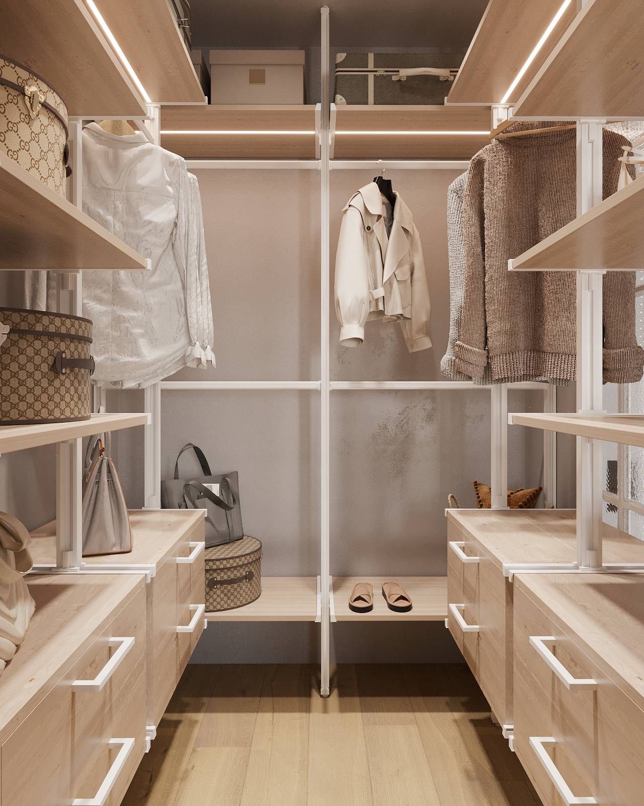 Дизайн проект квартиры ЖК Панин 72м