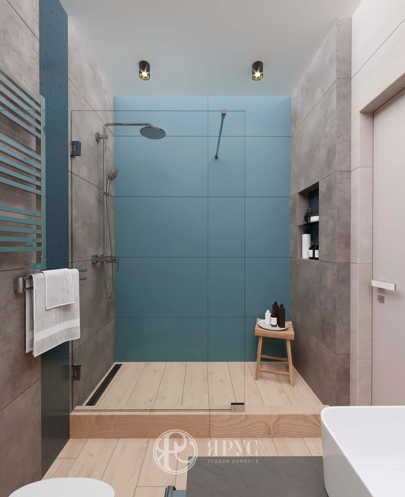 Однокомнатная квартира в современном стиле