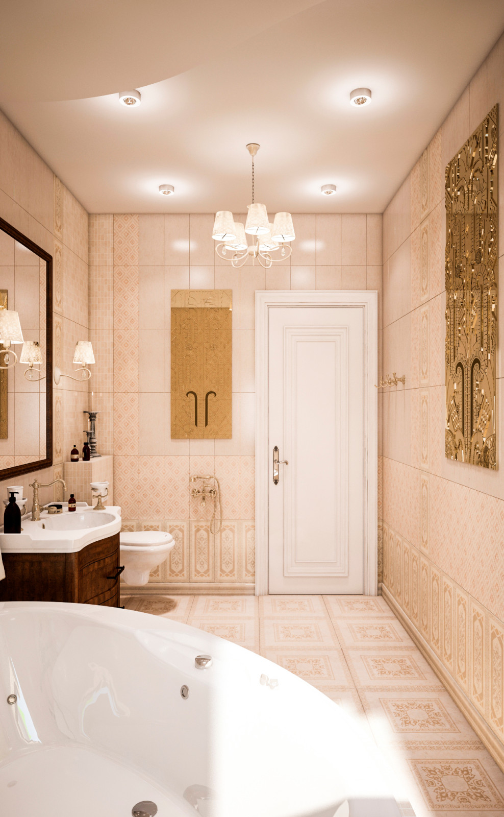 Интерьер частного дома в пос. Султан