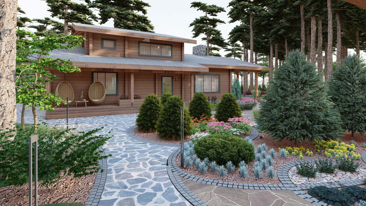 Сад в лесу для всей семьи