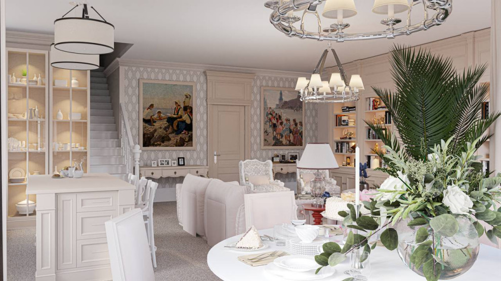 Интерьер в стиле "Американская классика"