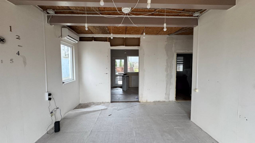 Проект 1 этаж дома 45м2