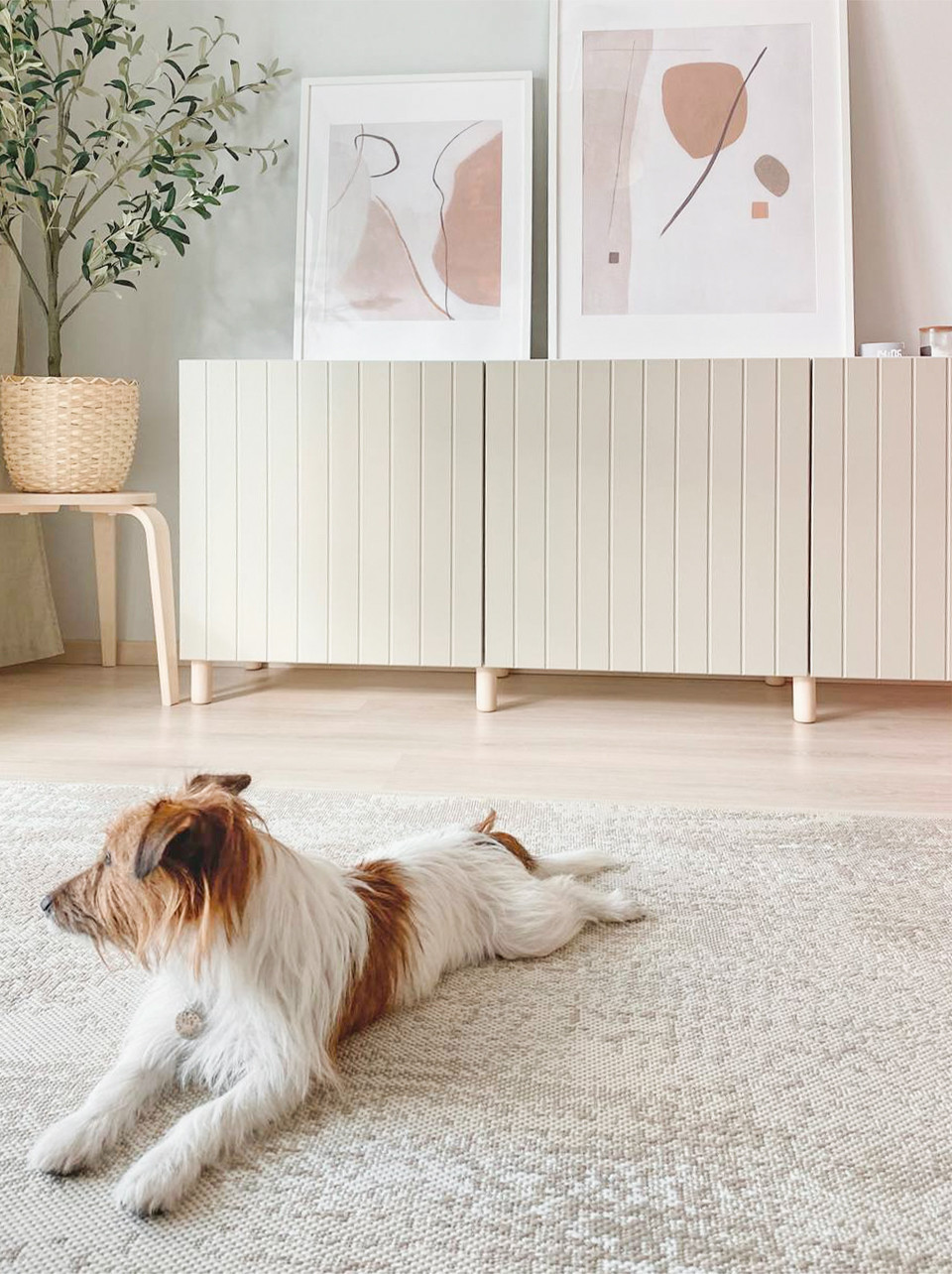 Проект светлой квартиры в Санкт-Петербурге |  Площадь: 68.34 м2.