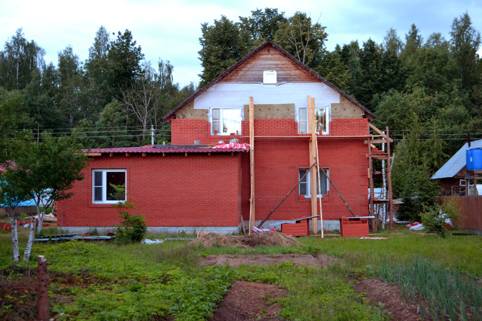 Обложка проекта: Облицовка фасада кирпичом