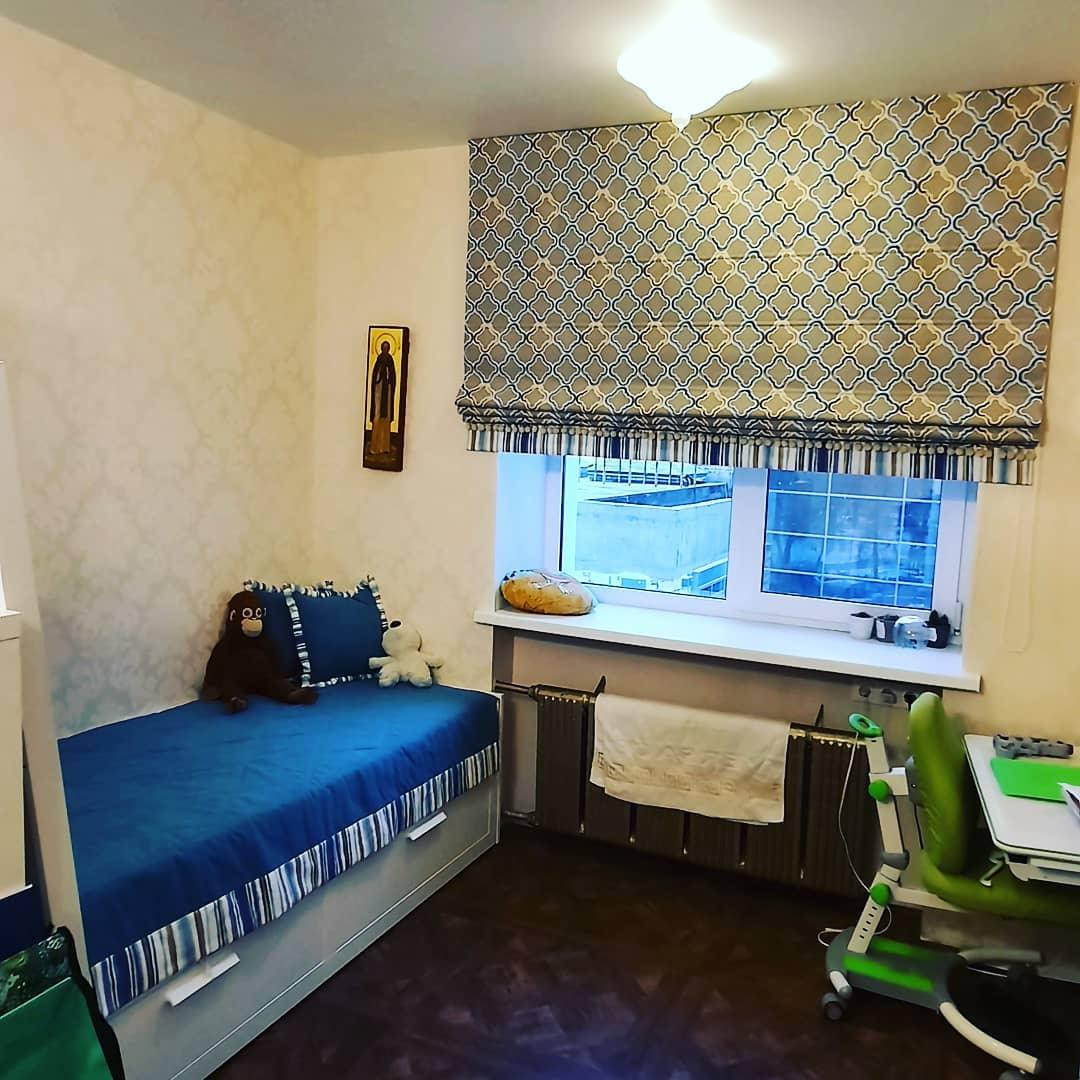 Обложка проекта: Детская (римские шторы)