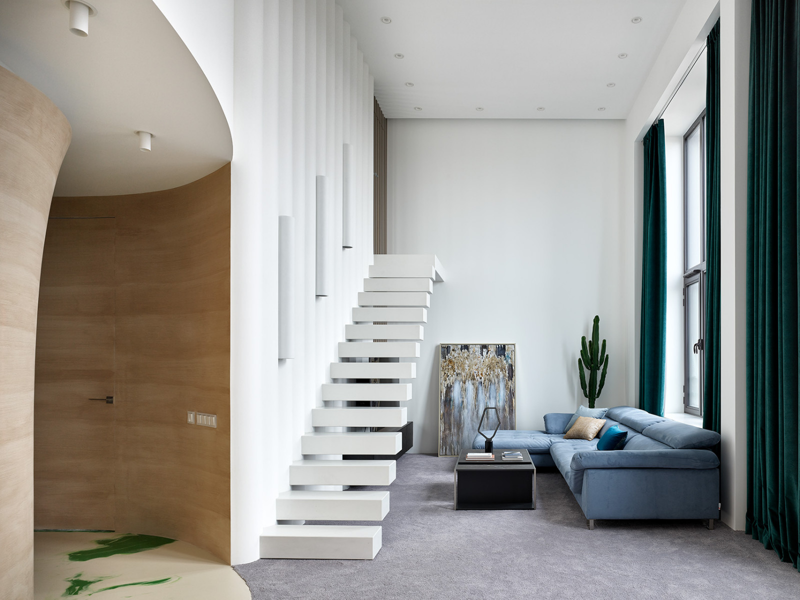 Стилизация квартиры в ЖК Савеловский Сити