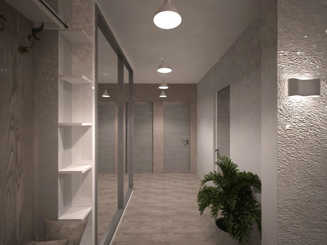 Коридор и прихожая.