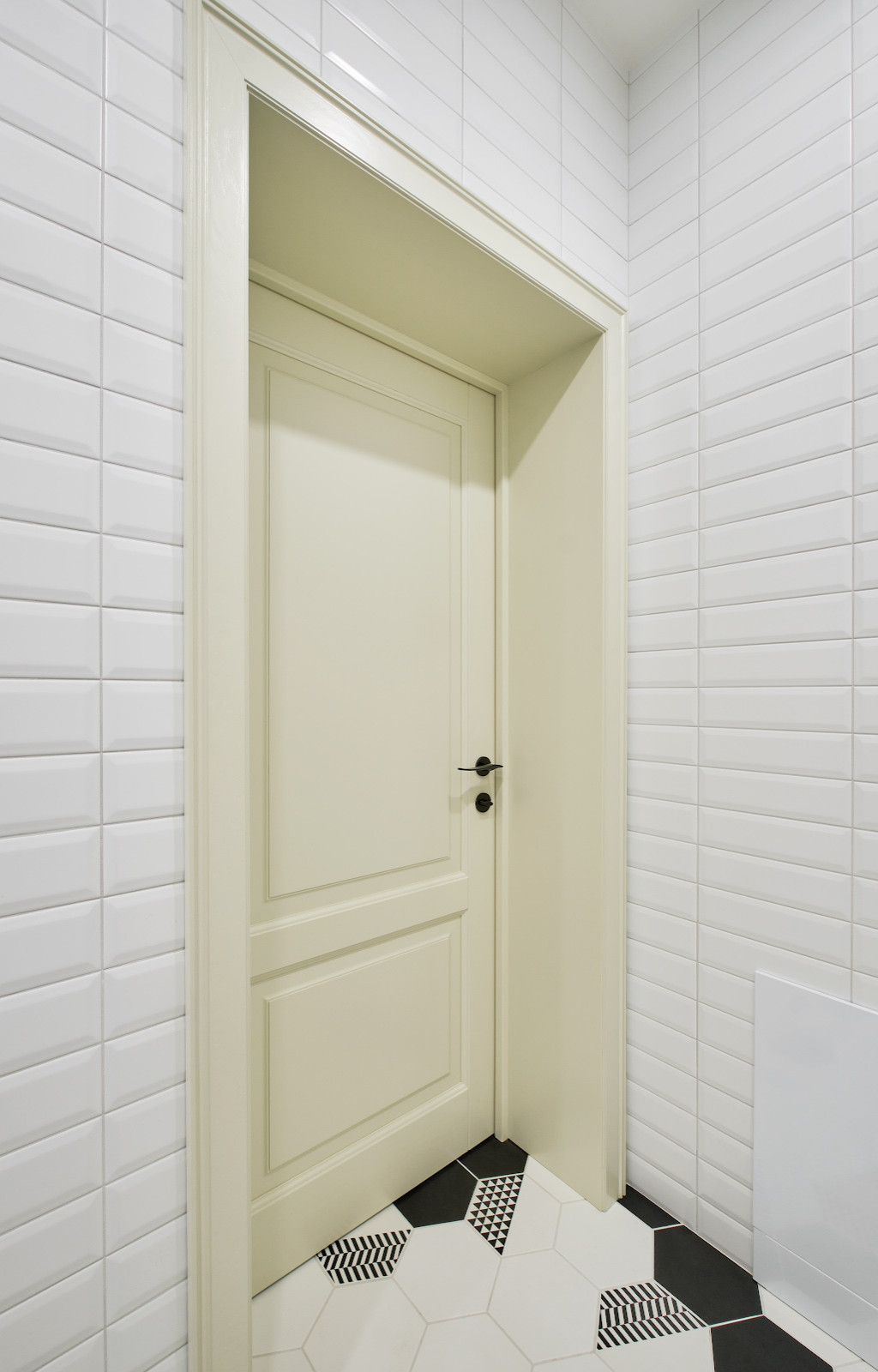 Кантри Ral 1013 в интерьере дома