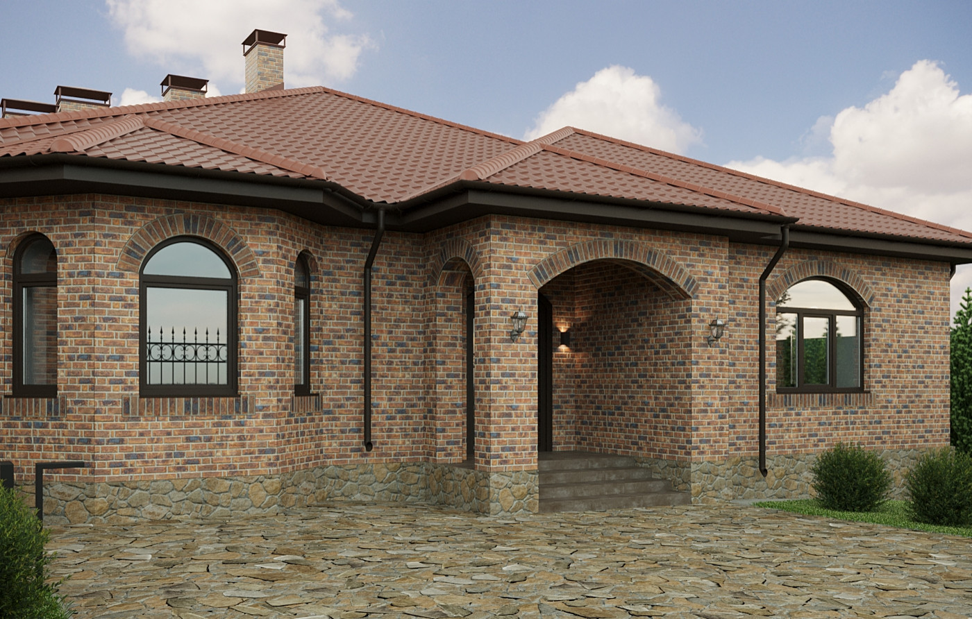 Экстерьер загородного дома