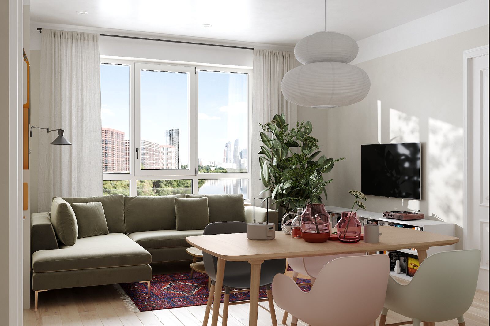 Квартира в ЖК Западный порт с кухней-нишей