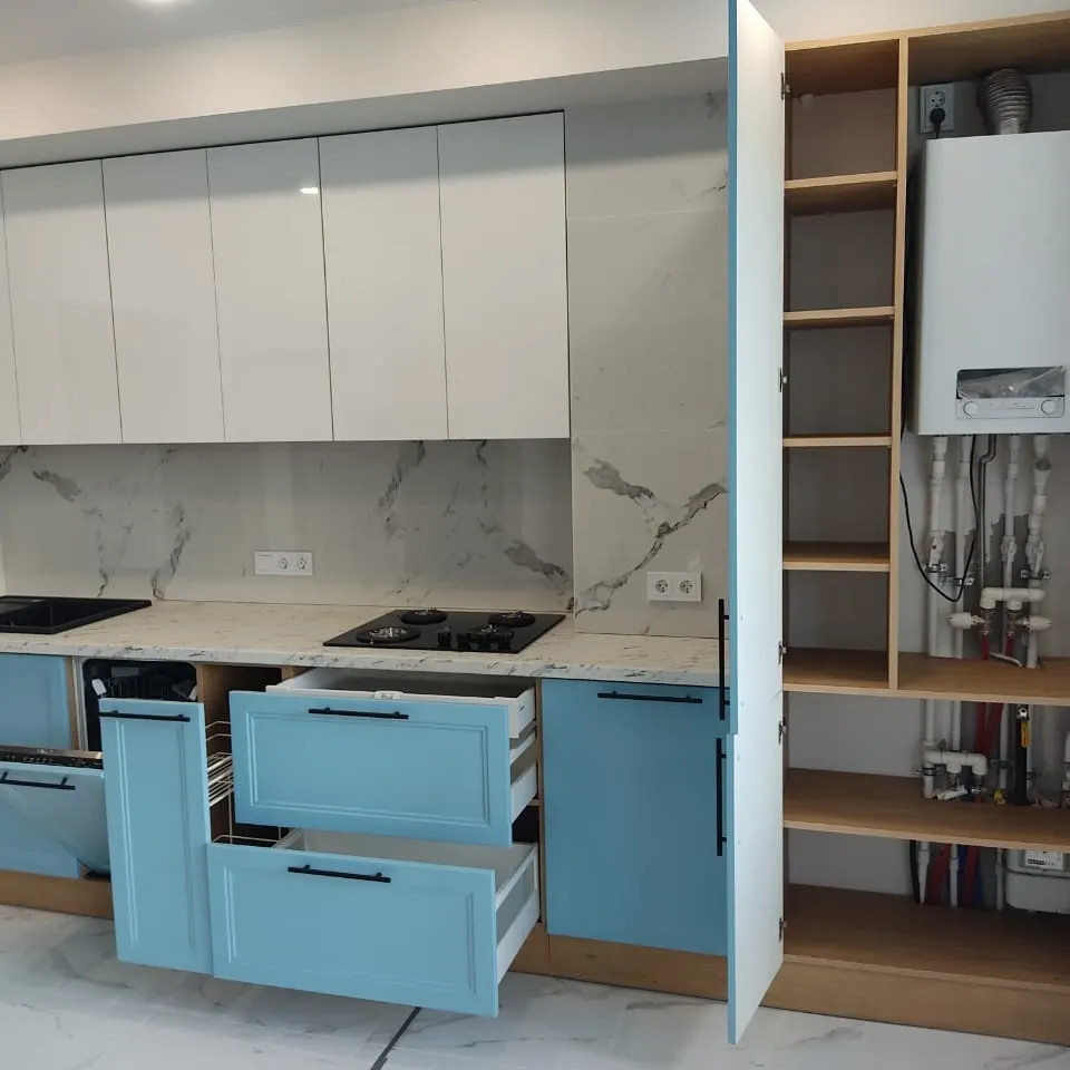 Обложка проекта: Кухня Бирюза