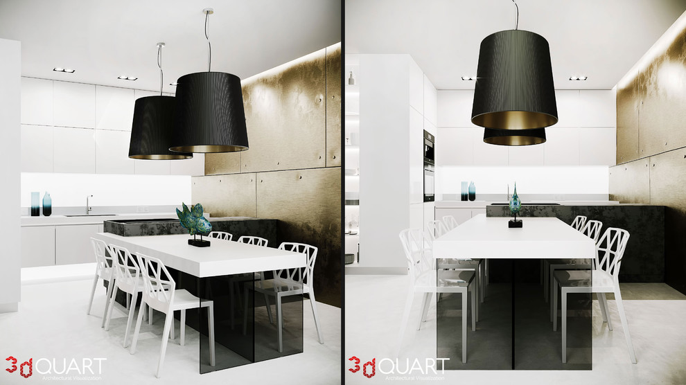 Обложка проекта: ESTETICA KITCHEN