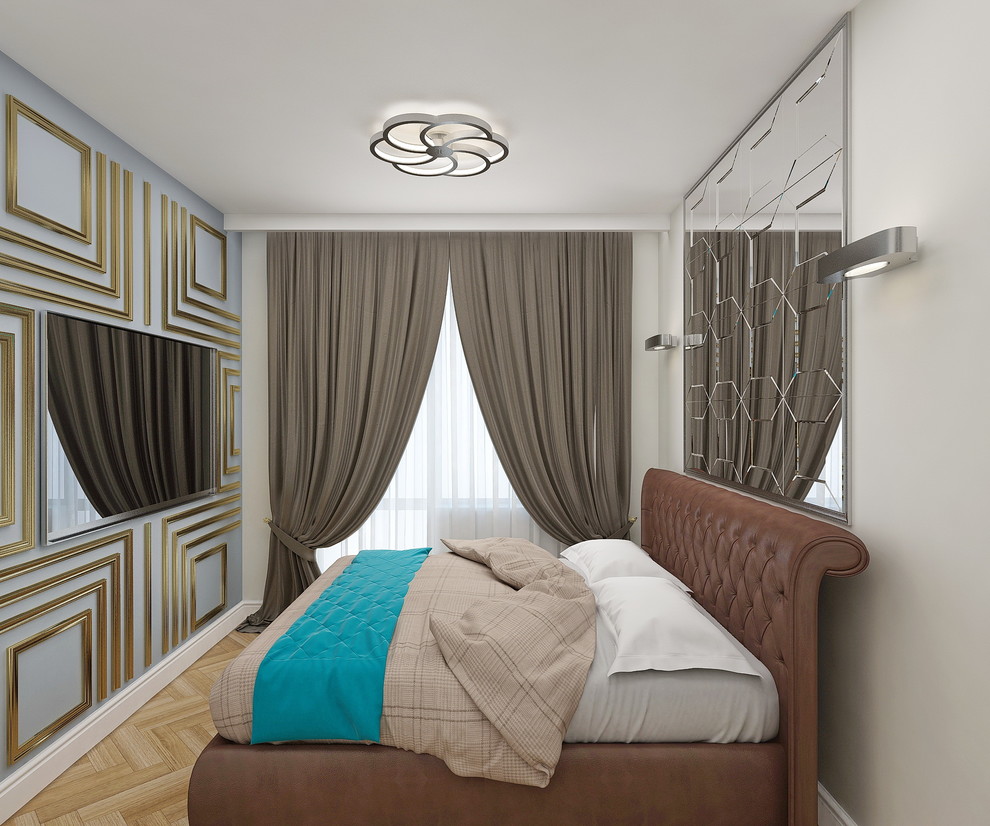 Проект однокомнатной квартиры на улице Репищева