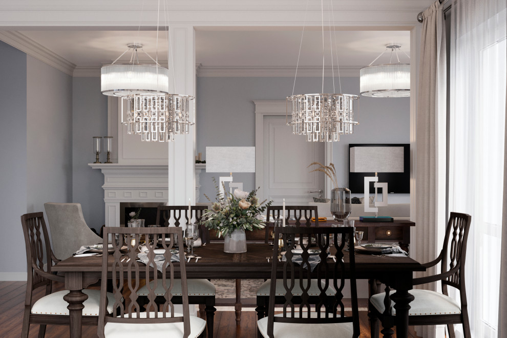 Загородный дом в американской классике для звездного клиента